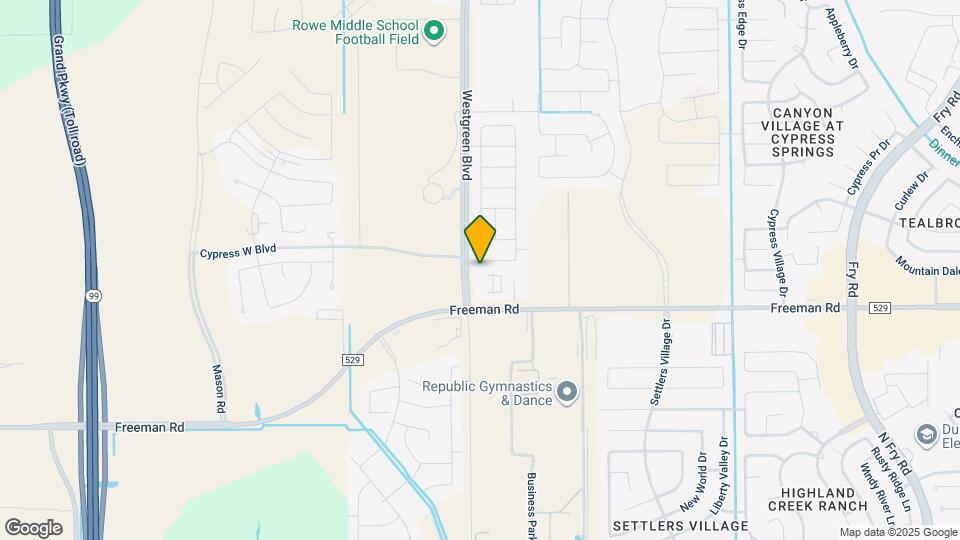 21343 Cypress Live Oak Dr Map and Location Details