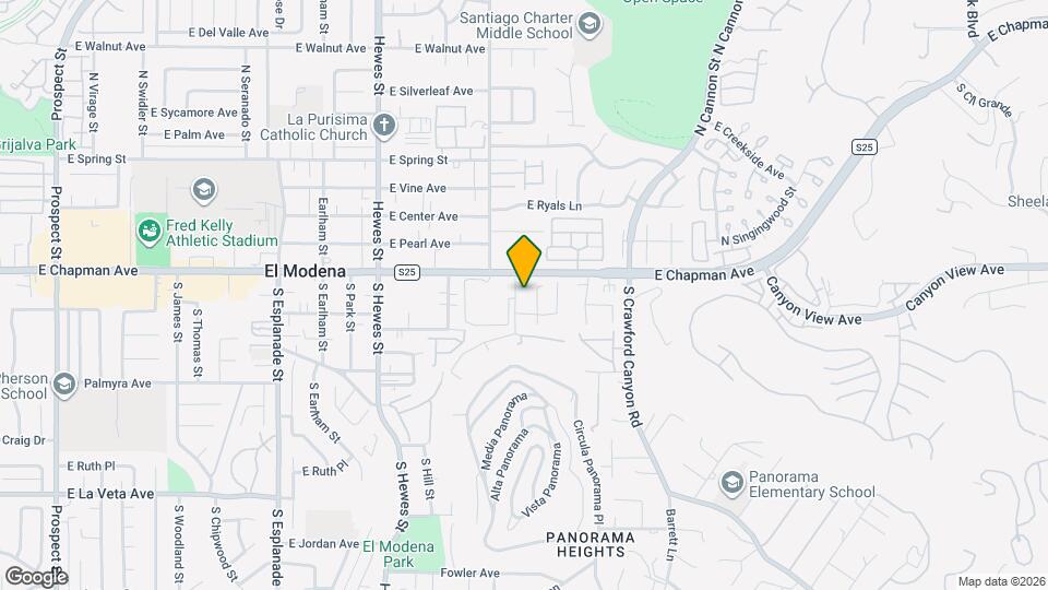 139 S Solana Dr, Unit 139 S. Solana Dr. Orange Map and Location Details