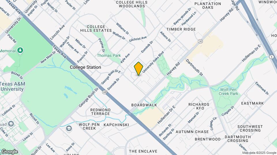 418 University Oaks Blvd Map and Location Details