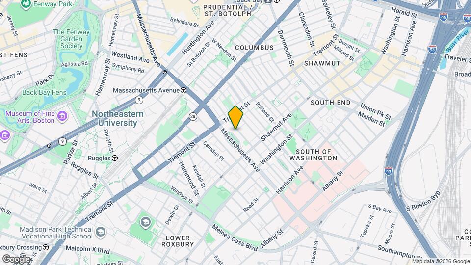 538 Massachusetts Ave Map and Location Details