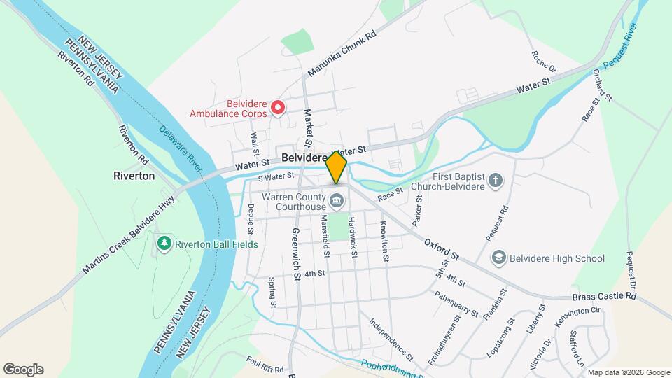 416 Front St Map and Location Details