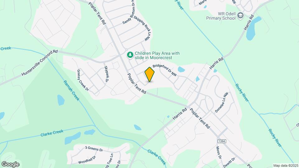 10354 Wesson Hunt Rd NW Map and Location Details