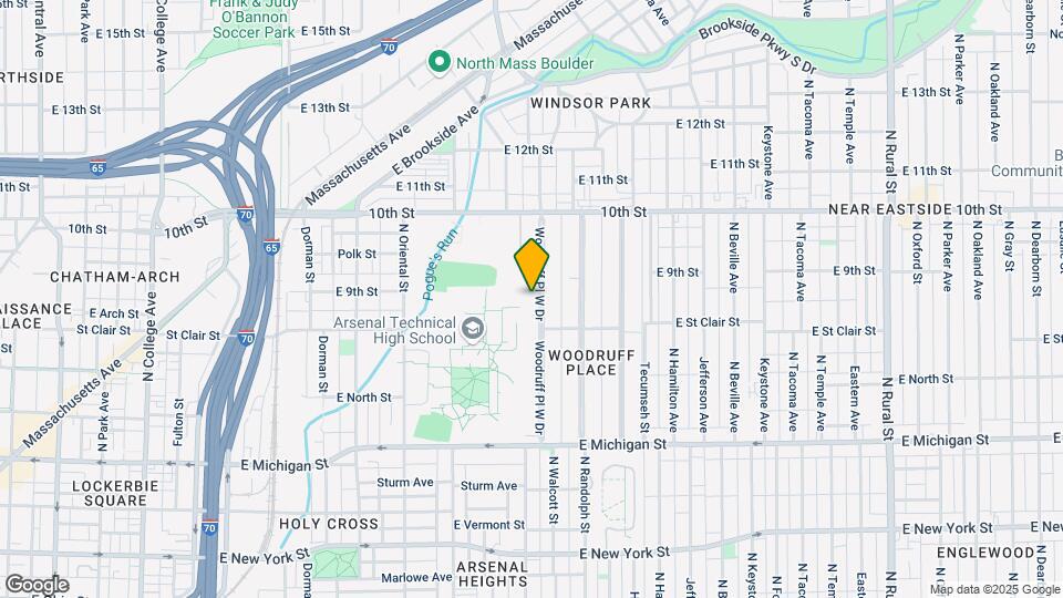 784 N Woodruff Place Dr Map and Location Details