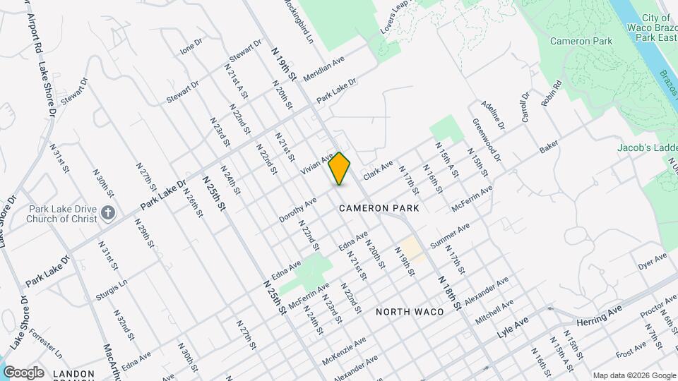 3429 N 20th St Map and Location Details