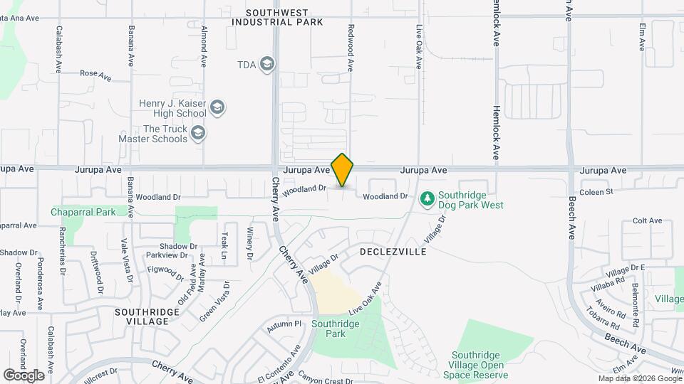 14661 Woodland Dr Map and Location Details