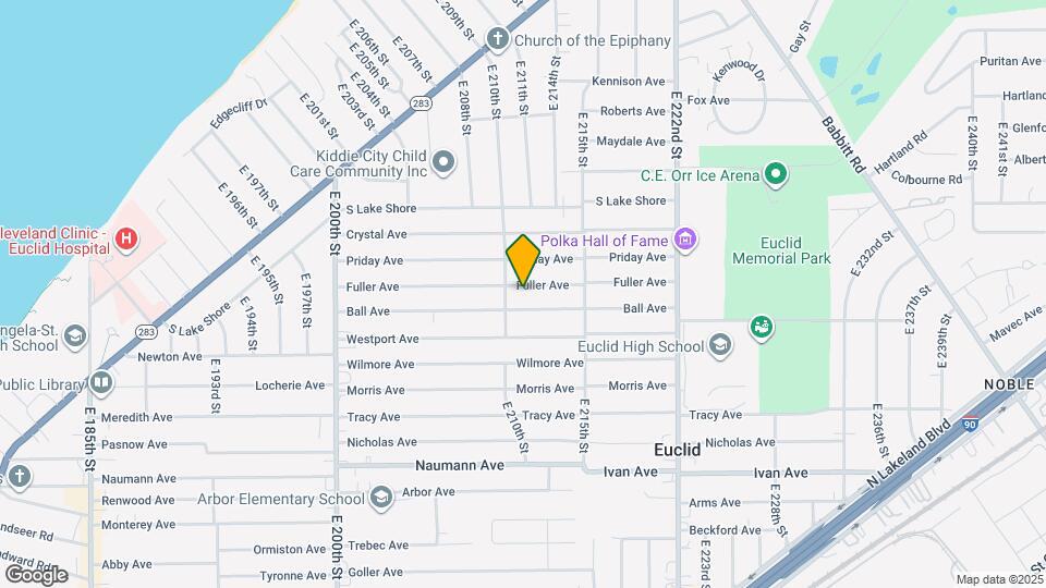 21170 Fuller Ave Map and Location Details