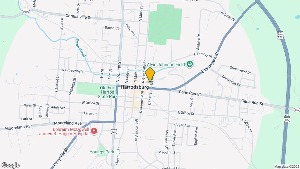 108 N East St Map and Location Details