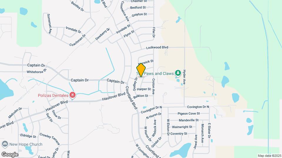 3134 Canby Dr Map and Location Details