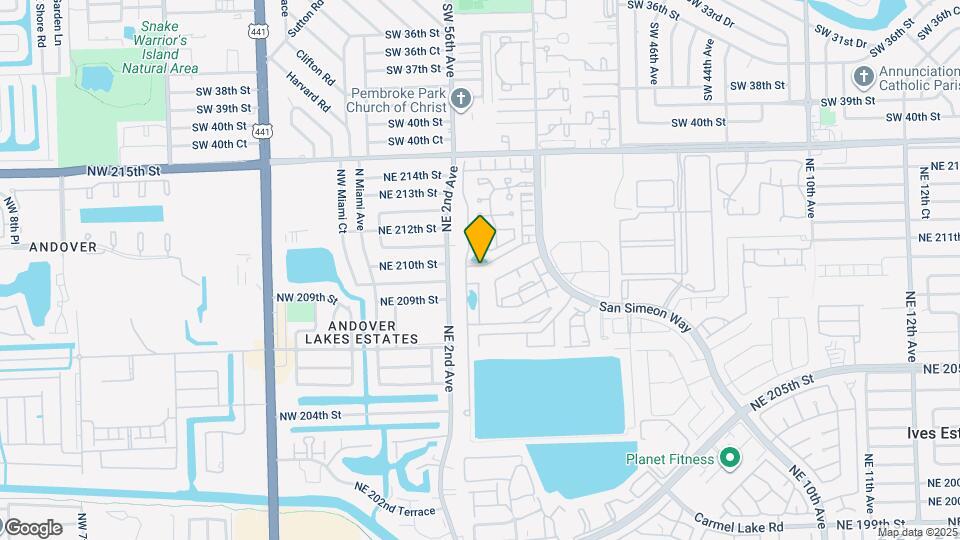 244 NE 210th Way Map and Location Details