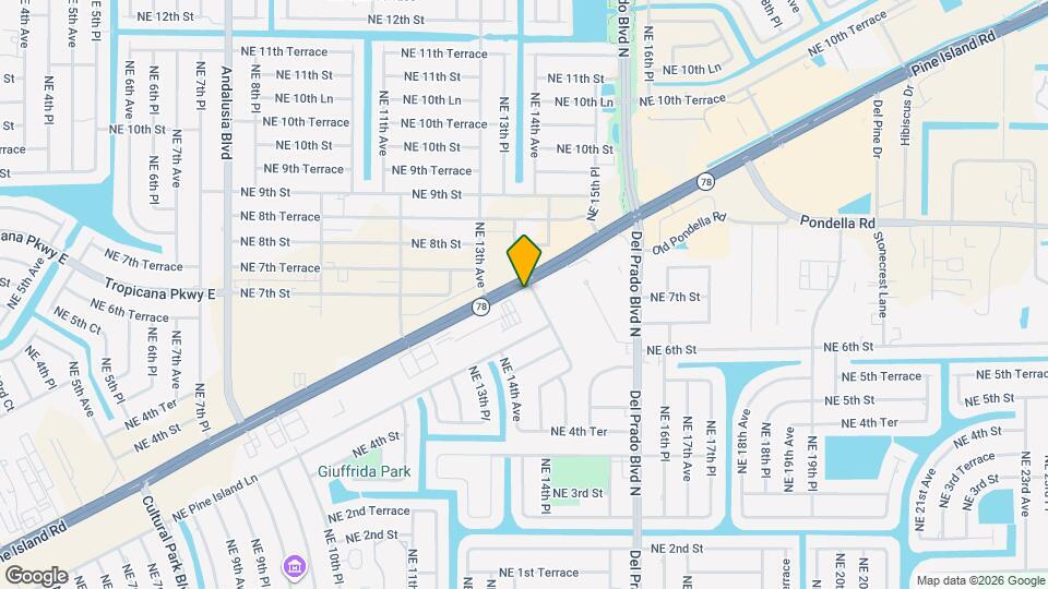 620 NE 15th Ave Map and Location Details