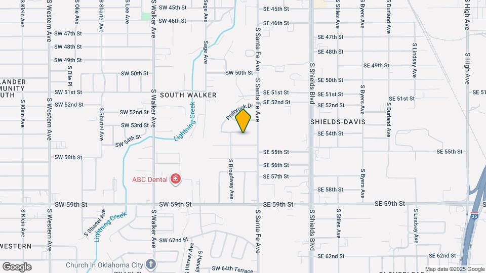 24 SW 54th St Map and Location Details