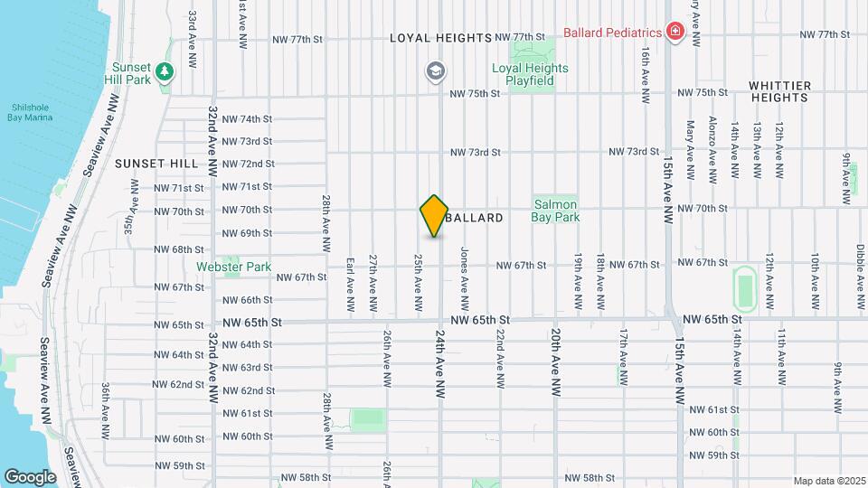 6721 24th Ave NW Map and Location Details