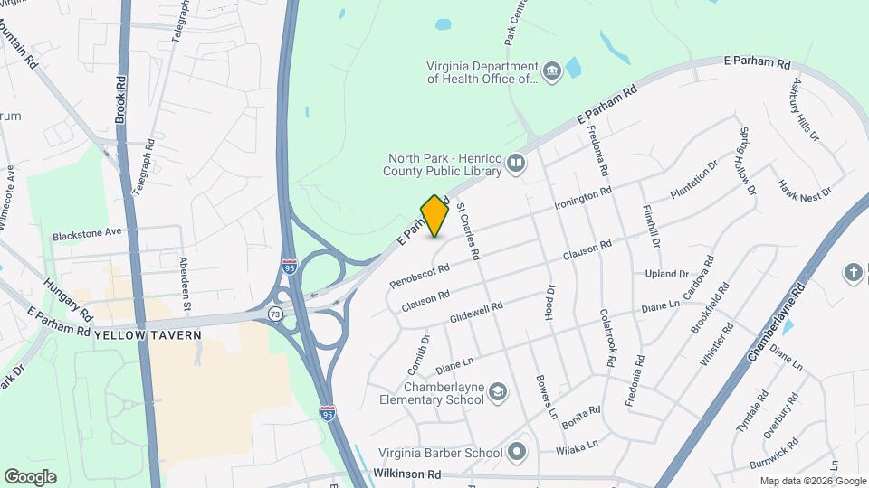 1108 Ironington Rd Map and Location Details