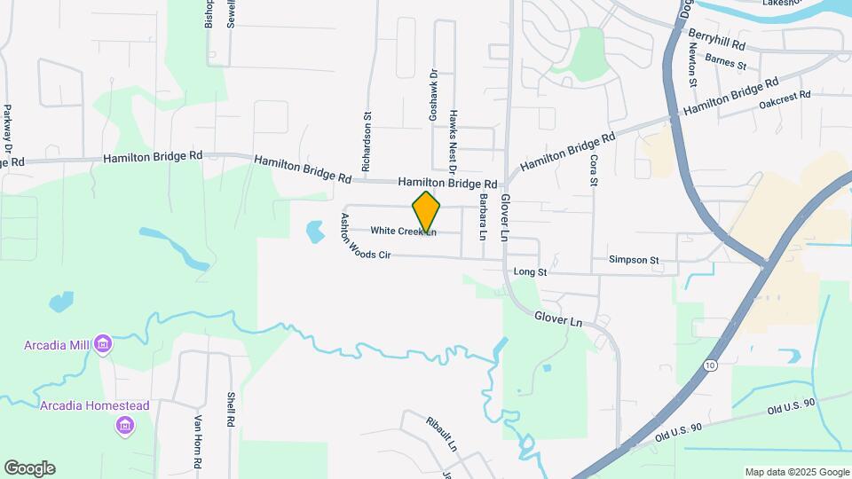 6139 White Creek Ln Map and Location Details