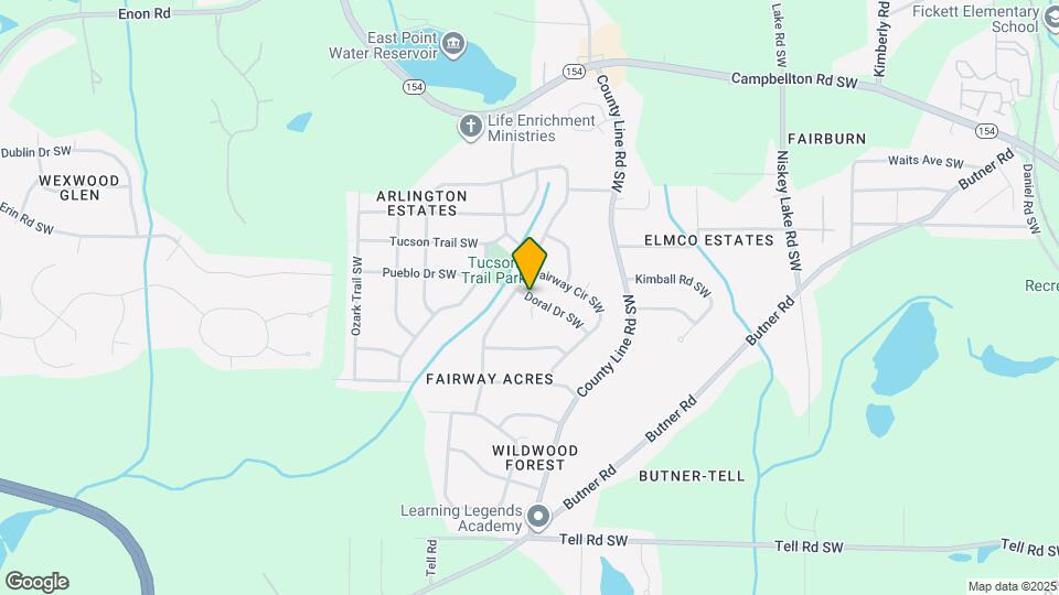 4581 Doral Dr SW Map and Location Details