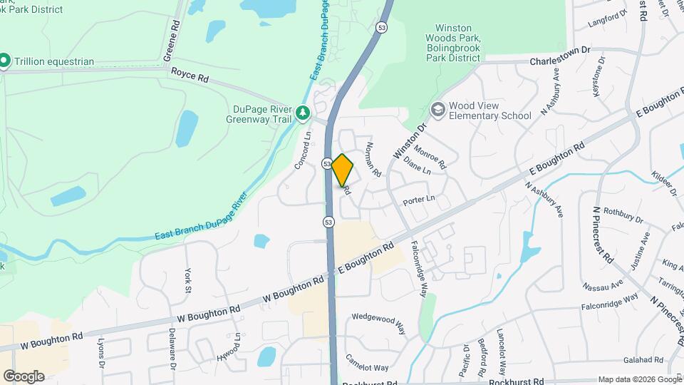 533 Thomas Rd Map and Location Details