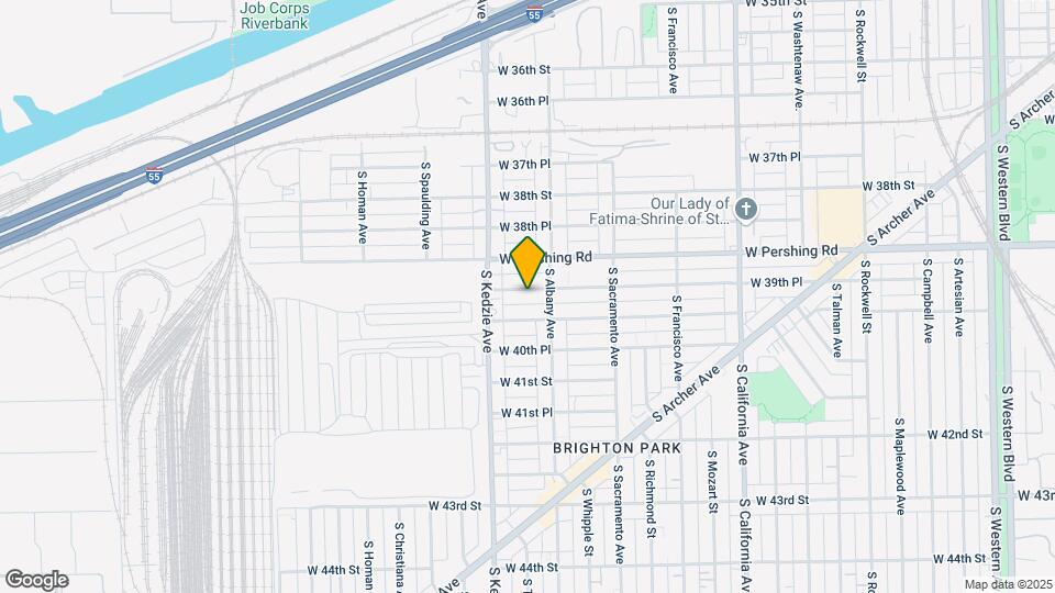 3121 W 39th Pl, Unit K3-2 Map and Location Details