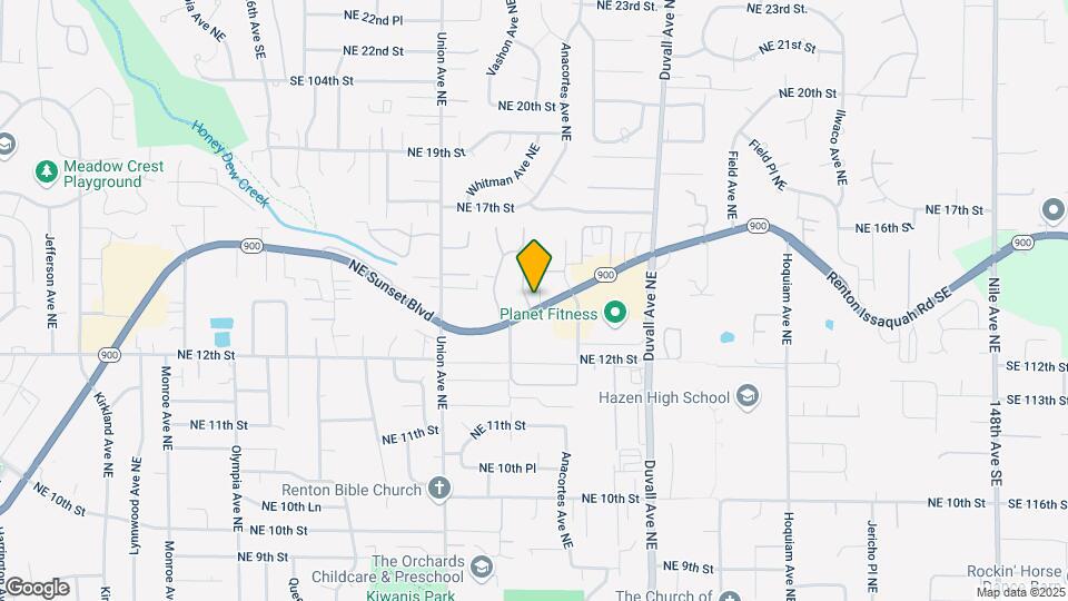 4308 NE Sunset Blvd Map and Location Details