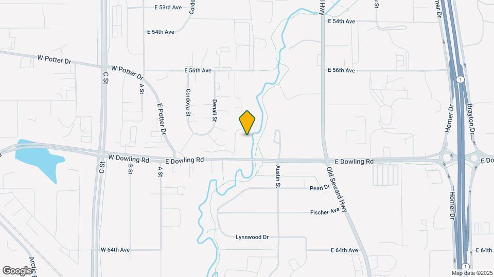 433 E Dowling Rd, Unit 5 Map and Location Details