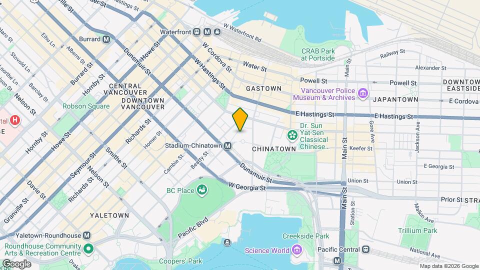 555 Abbott St, Unit 710 Map and Location Details