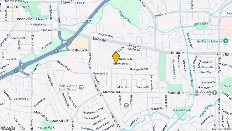 212 Stonyford Dr Mapa y Detalles de la Ubicación
