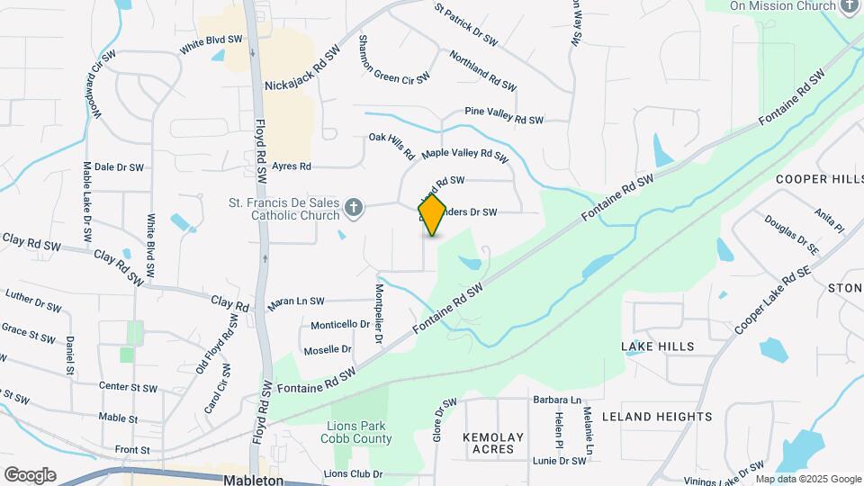485 Pineland Rd SW Map and Location Details