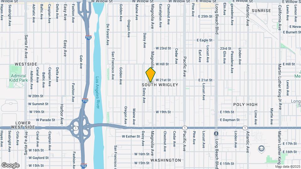2065 Magnolia Ave Map and Location Details