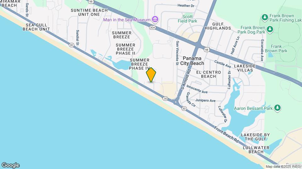 17214 Front Beach Rd, Unit B21 Map and Location Details