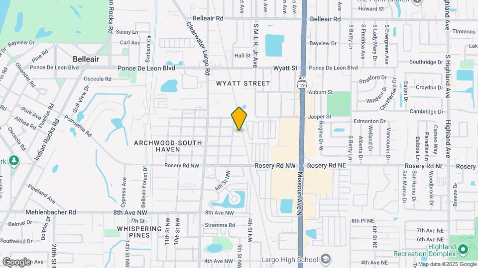 510 Beverly Ave NW Map and Location Details