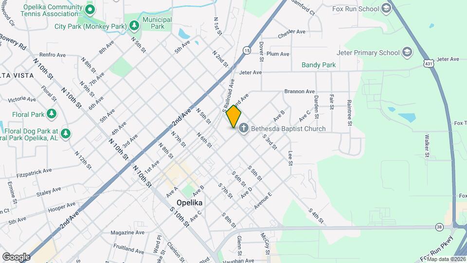 400 Ave A Map and Location Details