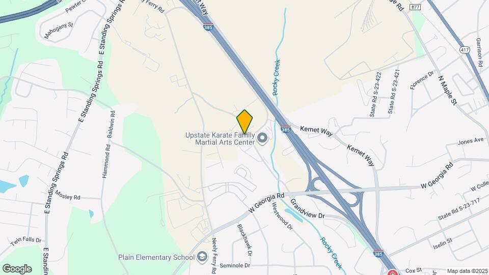 615 Springbranch Dr Map and Location Details