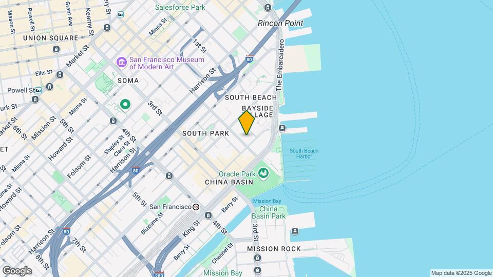 88 Townsend St, Unit 306 Map and Location Details