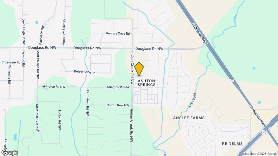 6613 Cotton Crk Rd NW Mapa y Detalles de la Ubicación
