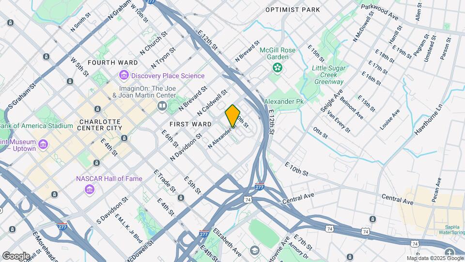 703 E 9th St Map and Location Details