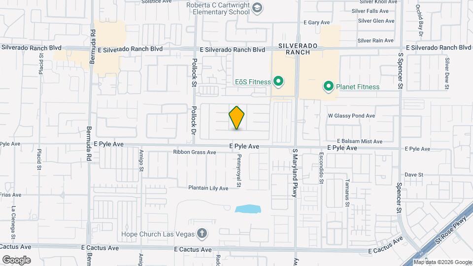 975 E Scarlet Haze Ave Map and Location Details