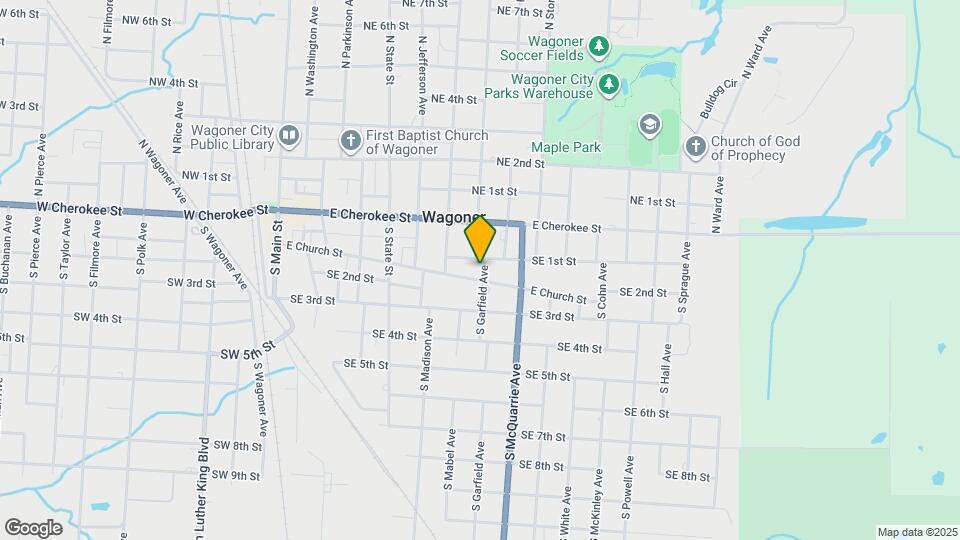 715 E Church St Mapa y Detalles de la Ubicación