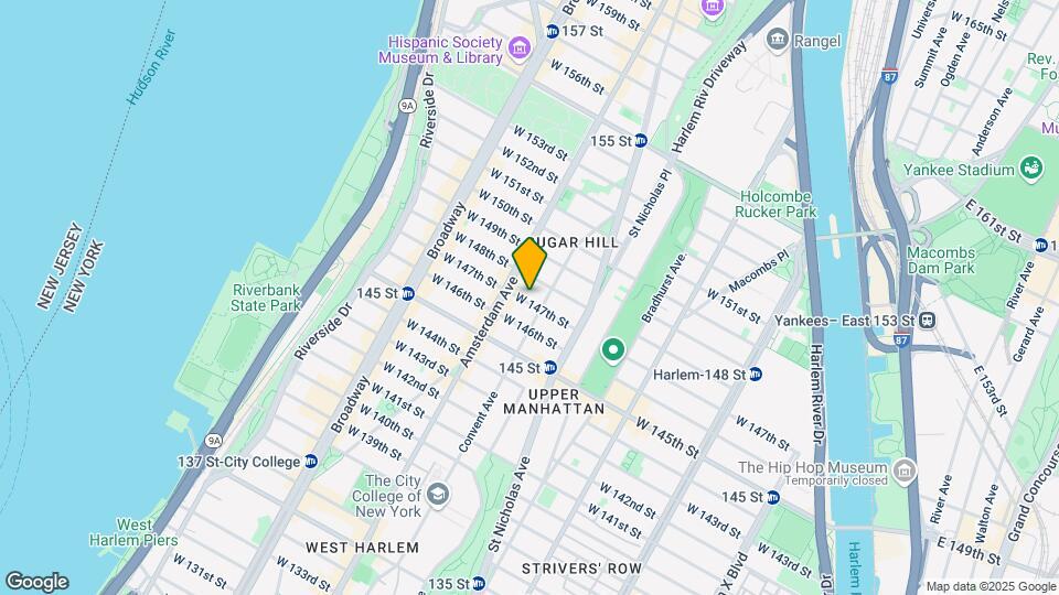 459 W 147th St Map and Location Details