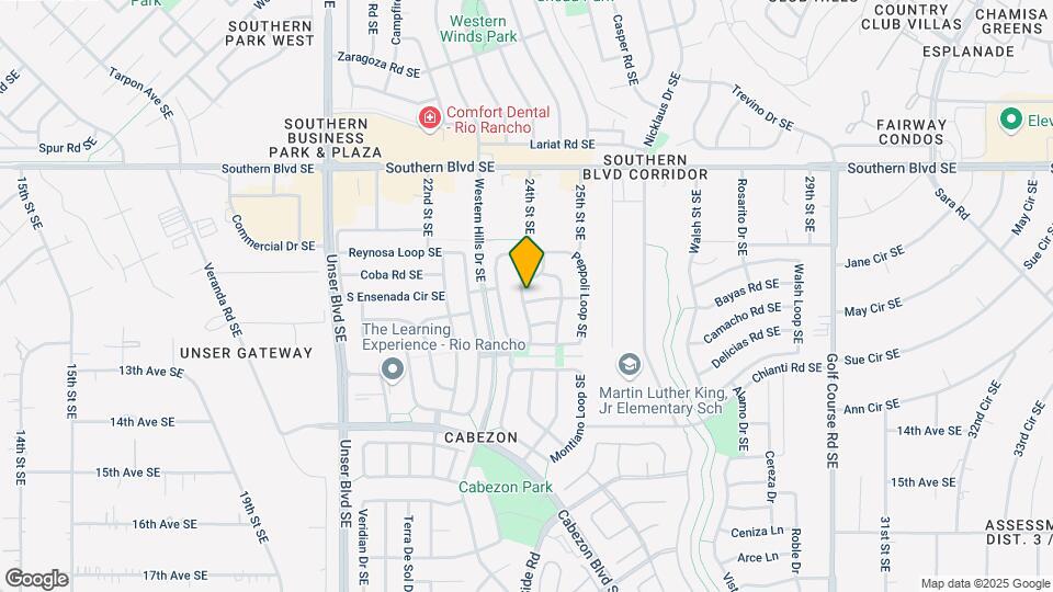 2401 Falesco Rd SE Map and Location Details