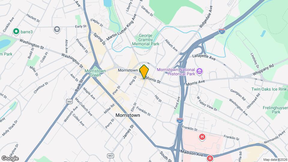 50 Elm St, Unit D Map and Location Details