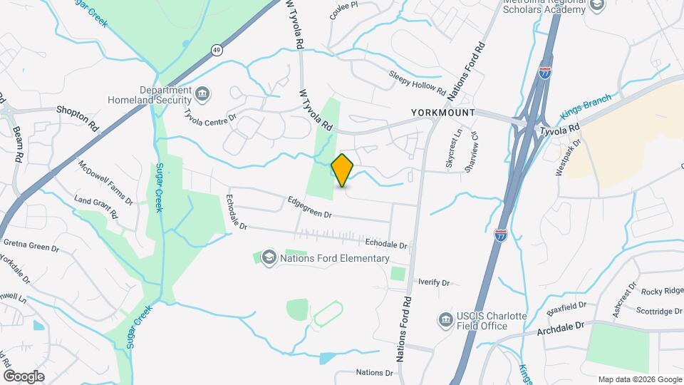 345 Glenrock Dr Map and Location Details