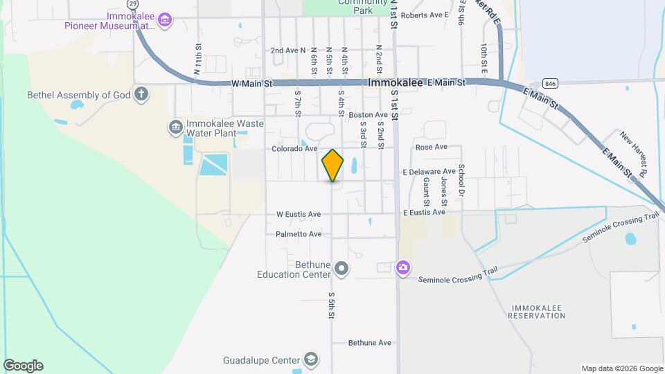 Immokalee Apartments Map and Location Details