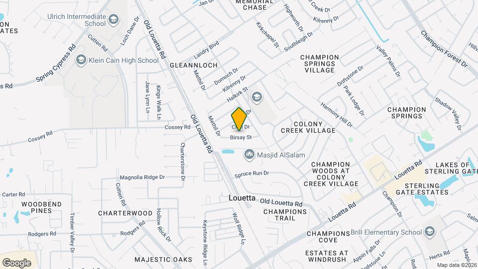 9702 Birsay St Map and Location Details