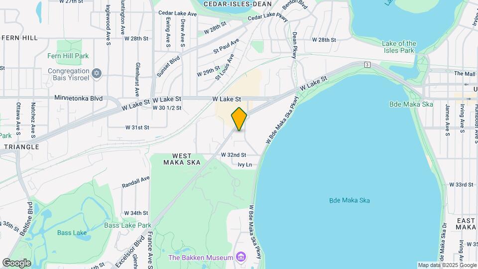 3144 W Bde Maka Ska Blvd, Unit 101 Mapa y Detalles de la Ubicación