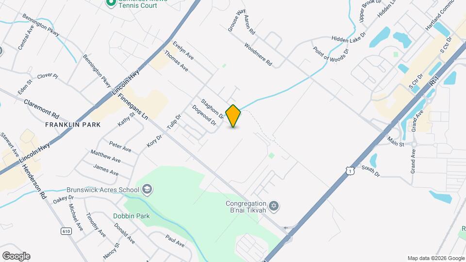 1130 Staghorn Dr Map and Location Details