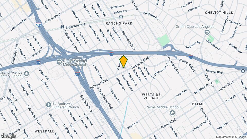 10941 National Blvd Map and Location Details
