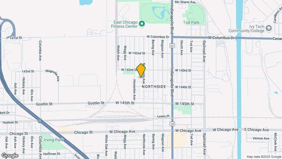 4328 Northcote Ave-Unit -2 Map and Location Details