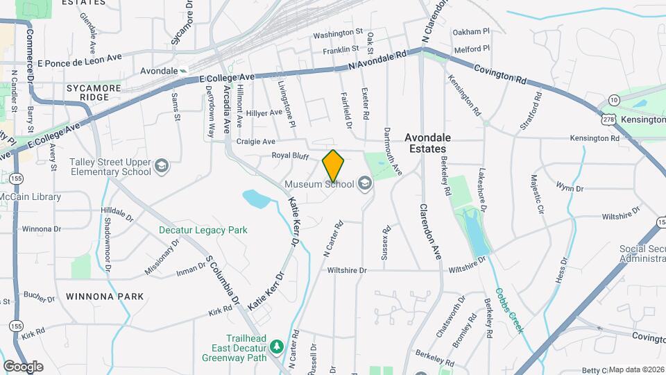 2868 Royal Path Ct Map and Location Details