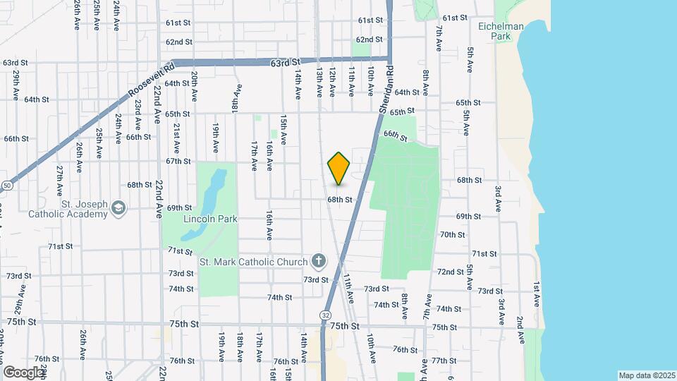 6743 12th Ave Map and Location Details