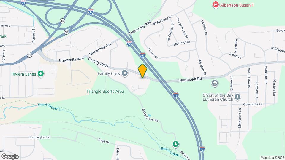 Baird Creek Apartments Mapa y Detalles de la Ubicación