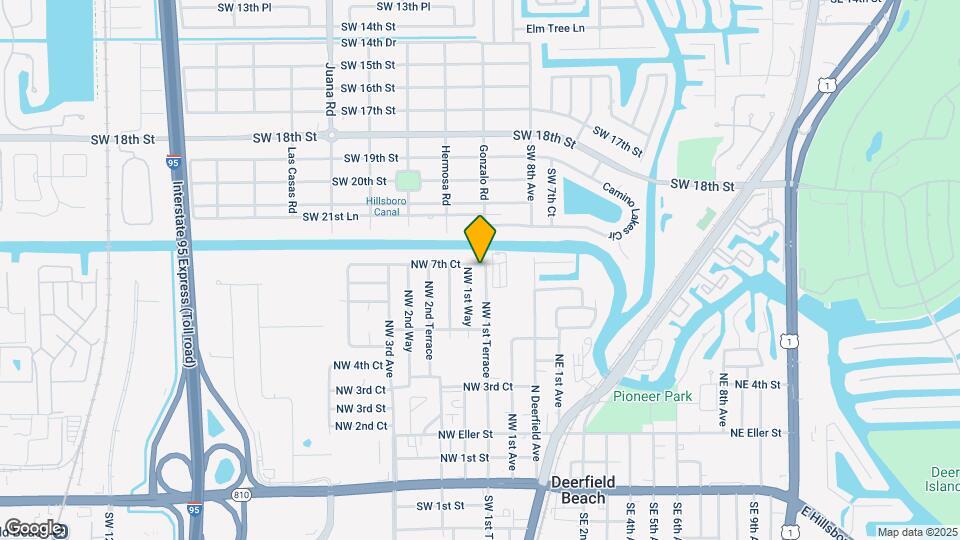 747 NW 1st Terrace Map and Location Details